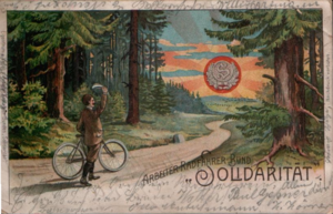 Cyklande arbetare