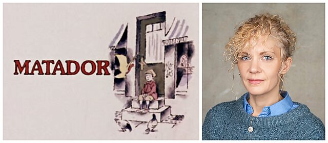 collage med Matador & kvinna