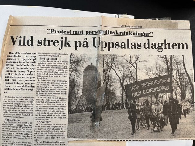 Riksarkivet tidningsartikel