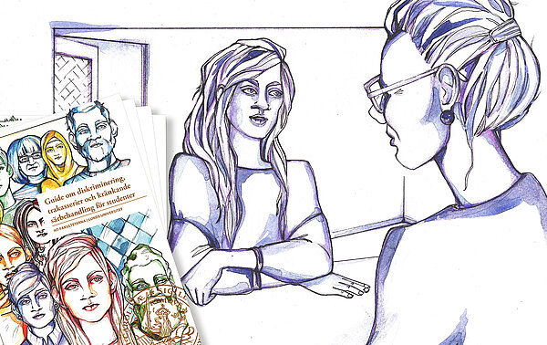 folder om trakasserier